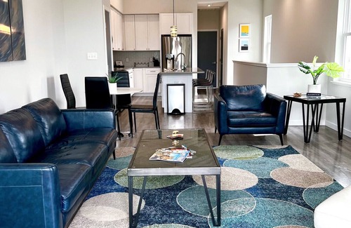 North Carolina Coast Casa | MODERN Beach Home! Dogs Welcome! 6 Passenger Golf Cart & Free Town of CB Parking