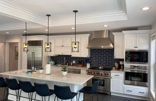 South Haven Casa | Modern beach house, private heated pool, walk to the beach and town!