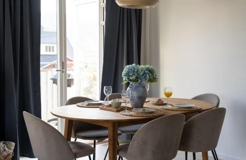 Bastad Casa | Modern Beachy Home with Terrace Charm First Floor