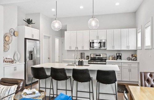 Historic Waverly Casa | Modern Bliss w/ Garage by 12 South, Restaurants & 2 miles Broadway