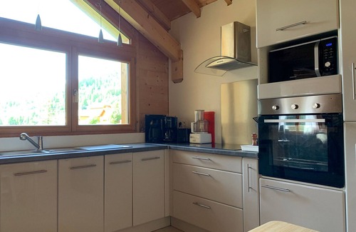 Pra Loup Chalet De Esquí | Chalet moderno 4 habitaciones, terraza sur, aparcamiento, Pra Loup