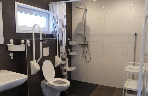 Oldebroek Chalet De Esquí | Chalet moderno para discapacitados, al borde del bosque