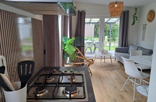 Heinkenszand Chalet De Esquí | Modern chalet in Zeeland - kust tot water en steden binnen handbereik VP044