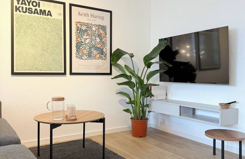 Ostviertel Apartamento | Modern city apartment for 5 guests with balcony & self-check-in