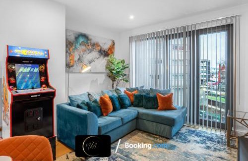 Birmingham City Centre Apartamento | Modern City Centre Apartment 2 Bedroom 2 Bath Sleeps 6, Netflix And WiFi