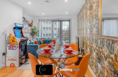 Birmingham City Centre Apartamento | Modern City Centre Apartment 2 Bedroom 2 Bath Sleeps 6, Netflix And WiFi