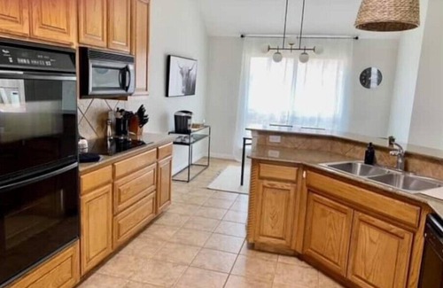 Keller Casa | Modern Comfort in Keller w/ King, Garage