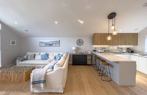 Constantine Bay Casa | Modern Constantine Bay home with private hot tub, close to the beach and golf