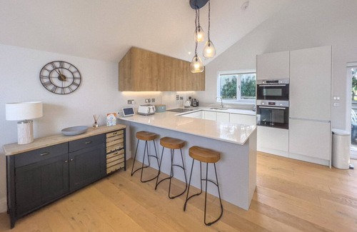 Constantine Bay Casa | Modern Constantine Bay home with private hot tub, close to the beach and golf