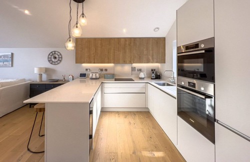 Constantine Bay Casa | Modern Constantine Bay home with private hot tub, close to the beach and golf
