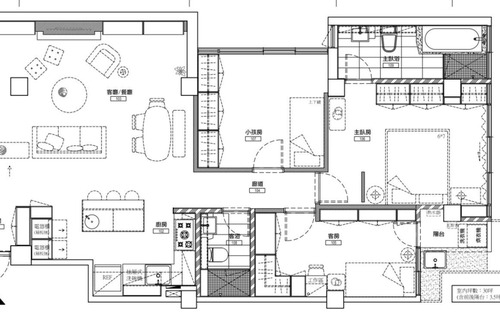 Daan Apartamento | Modern Contemporary Da’an Park 3 bedroom Home
