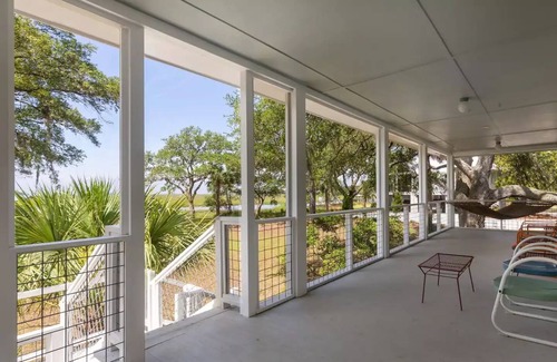 Edisto Island Casa | Modern Cottage on Edisto with deep water and views