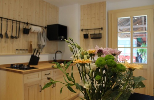 Juelich Apartamento | Modern country house apartment, 35 sqm, ground floor, left