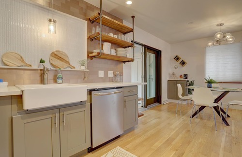 Berkley Casa | Modern Denver Getaway: Hot Tub, Fire Pit, King Bed