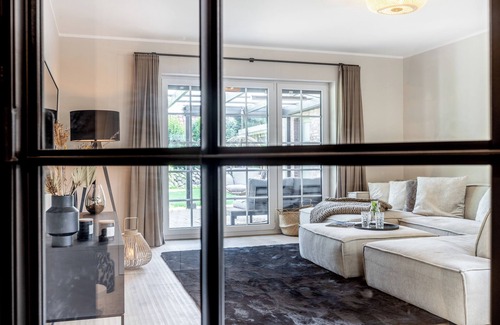 Sylt-Ost Apartamento | Modern first floor apartment with spacious terrace and private garden