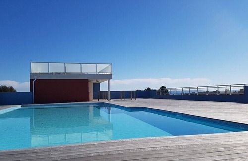 La Faviere Apartamento | 400m tiendas de playa de pie / piscina y terraza panorámica