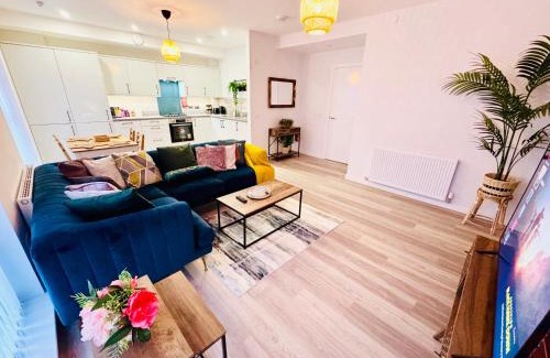 Glasgow Apartamento | Modern Flat in Glasgow City FREE Parking & Wifi