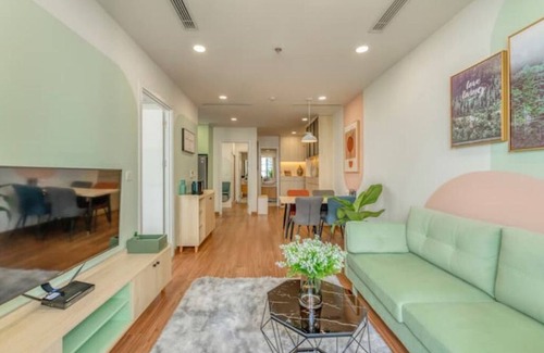 Tan Thuan Tay Apartamento | Modern, fully equipped & stunning city view 2BR Apt. 5m to PMH