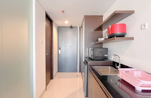 By Pass Ngurah Rai Apartamento | Modern Furnished Studio (No Kitchen) Apartment At Skales Residence Nusa Dua Bali