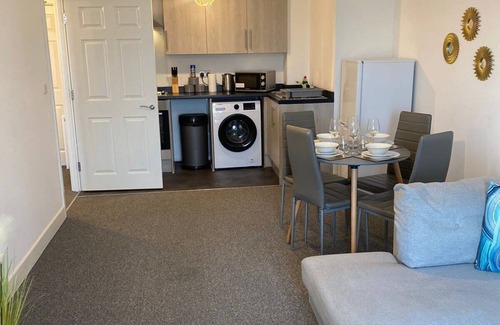 George Green Apartamento | Modern Heathrow 1 Bed Serviced Apartment