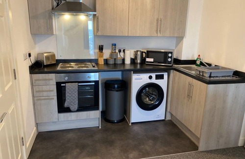George Green Apartamento | Modern Heathrow 1 Bed Serviced Apartment