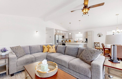 Rome Casa | Modern home with foosball, fireplace, & grill - near Sand Valley Golf Course