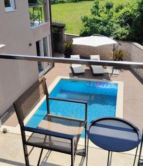 Rovinjsko Selo Villa | Modern house Luna with pool