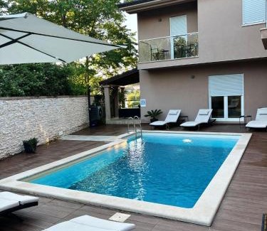 Rovinjsko Selo Villa | Modern house Luna with pool