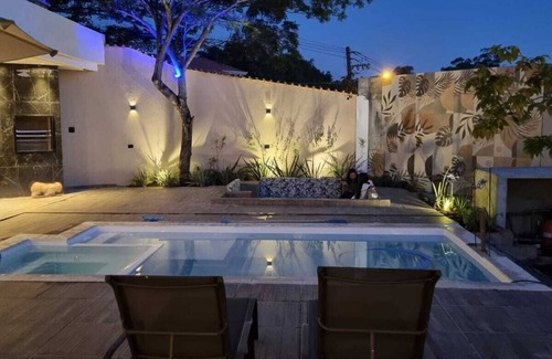 Suzano Casa | Modern house with leisure items! 5 min from Blue Beach Thermas Park