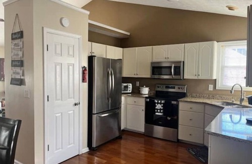 Gainesville Casa | Modern Lake Home with Private Boat Dock with two story Party Deck in Gainesville