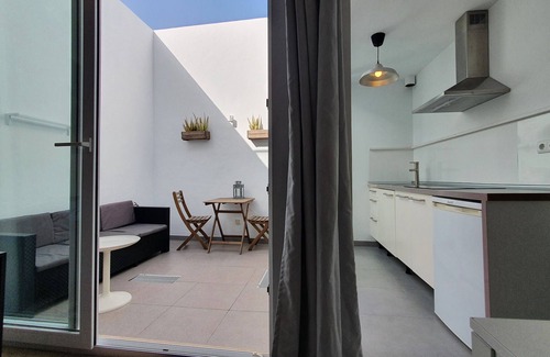 Carrapateira Apartamento | Loft moderno con patio exterior en Carrapateira, Wifi