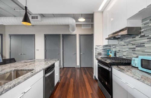 Nelson Apartamento | Modern Luxury, 1 bedroom in Downtown Muskegon- Leonard Luxury Apartments