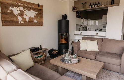Gelting Casa | Casa de lujo familiar de alta calidad en el mar Báltico con jardín, sauna y WiFi