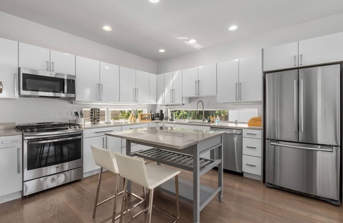 Ballard Casa | Modern Luxury Home with EV Garage, Office, Bike & Balcony! WFH, Family+