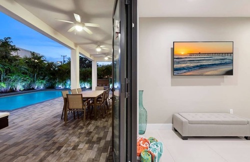 Coral Gables Section Villa | Modern Luxury in Massive Mansion w/ Heated Pool!