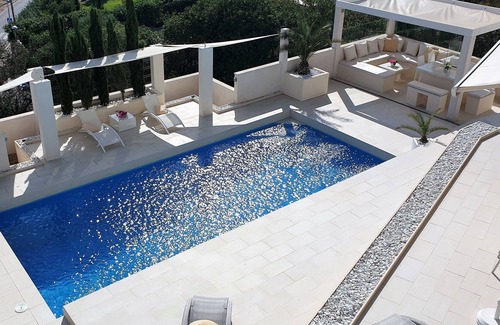 Badia de Palma Casa | MODERN LUXURY VILLA, SEA / MOUNTAIN VIEW, SOUTH FACING, PRIVATE POOL, 5 MIN. TO THE BEACH