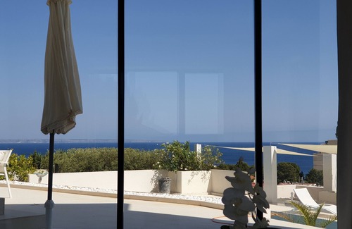 Badia de Palma Villa | MODERNO DE LUJO VILLA DE DISEÑO, 5 MIN z. BEACH, precioso mar / vistas a la montaña
