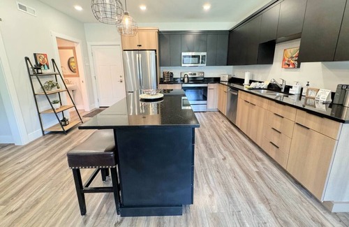 Driggs Casa | Modern Mountain Townhome with A/C near Targhee, Yellowstone, Grand Teton