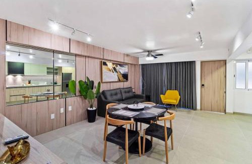 Centro de Querétaro Apartamento | Moderna Suite Centrica Aire Acondicionado S6