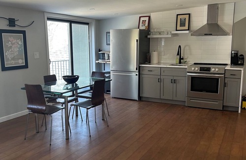 Arlington Apartamento | Modern newly built 1-bedroom condo, w/art, WiIFI AC in pleasant residential area