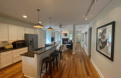 Aiken Casa | Modern open-concept 3BR home in downtown Aiken, walk to everything.