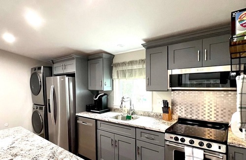 Aiken Apartamento | Modern Open Floor Plan Guest Apt with King