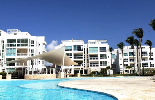 El Soco Condominio | ★ PH moderno con jacuzzi, vistas al océano y al golf, barbacoa y telescopio. A pie de playa!