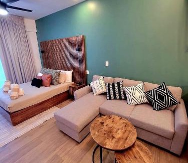 Playacar Apartamento | Modern Playacar Condo with Poolside Views & Nature