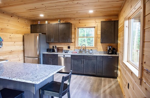 Rumford Center Casa | Modern retreat with sauna & 300+ acres - perfect for remote work or a getaway!