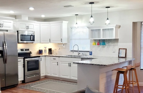 Citrus Springs Casa | Modern Rustic Golf Course Home in The Nature Coast