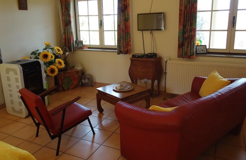 Vila Pouca da Beira Apartamento | Apartamento moderno de 48 m2 con piscina, vistas al jardín, capacidad para 3 personas