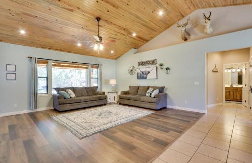Show Low Casa | Modern Show Low Home with BBQ and Fire Pit!