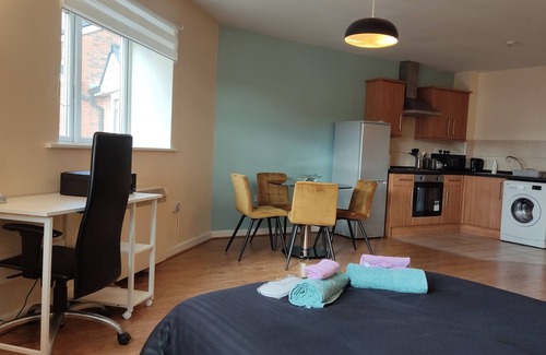Wigan Apartamento | Modern Studio Flat in Wigan