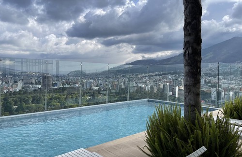 Distrito Financiero Apartamento | Modern studio with parking - Murphy bed